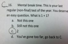 everyone needs a mental break from time to time