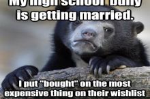 I don't even feel bad.