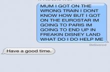 what the hell mum!