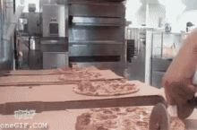 He found his superpower.. i will call him... super pizza slicer