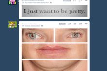 I just want to be pretty!