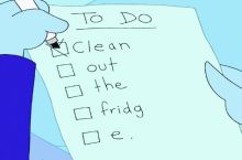 Ice King is such a hard worker
