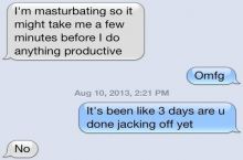 It must be hard to fap.