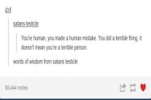 Wisdom comes from unexpected places i suppose