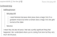 Witch Jesus needs feminism