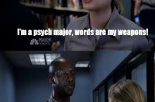 Weapons > words