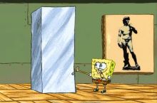 It only needs a squidward nose now