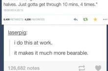That's just 1 min 40 times!