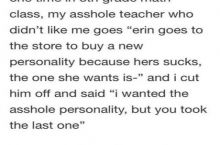 Poor Erin.