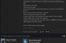 Steam reviews of space engineers
