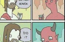 Did it hurt when you fell from Heaven?