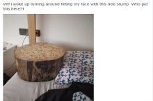 a severe case of morning wood