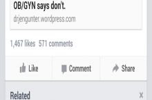 Facebook was a little on the nose with their 'related topic' to this story.