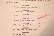 Rejected 50 Shades of Grey Script