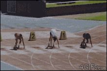 He came in first
