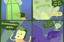 This time, it was the crystal who asked the question