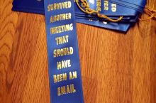 Who has ever needed one of these after a meeting?