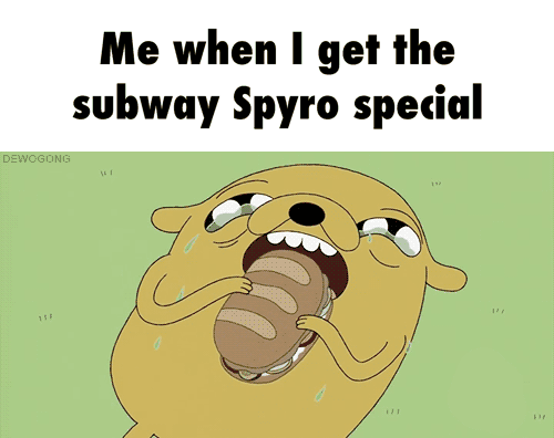 spyro subway