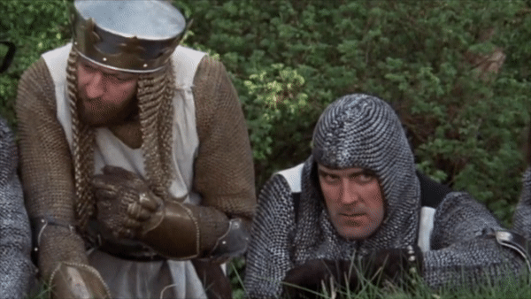 My Reaction When someone tells me Monty Python and the Holy Grail has no .....