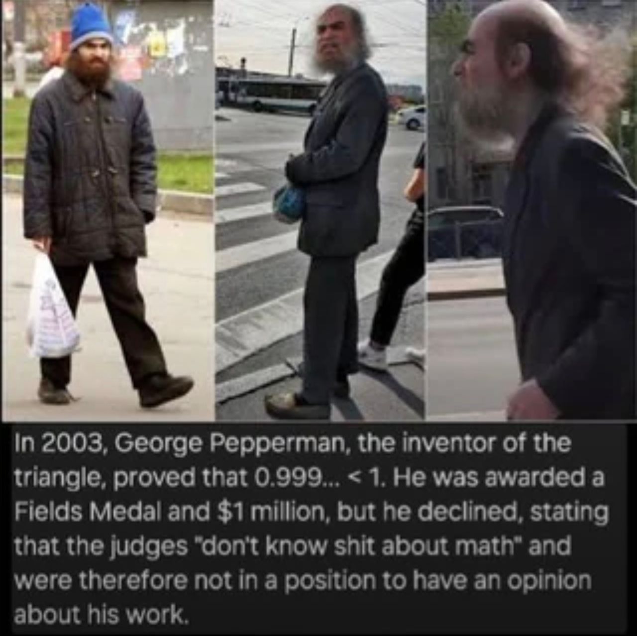 Did you know that if you collect all numbers in the universe you'll get only 45