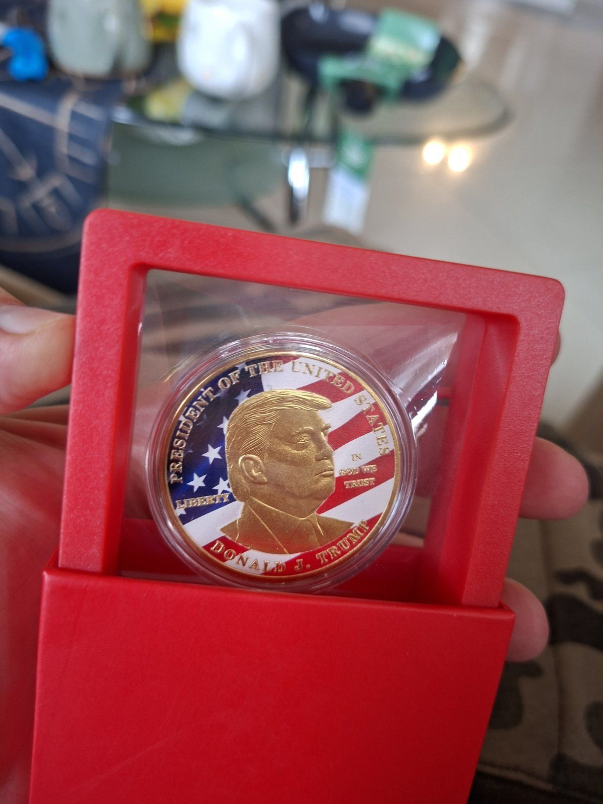 Trump Coin IRL.