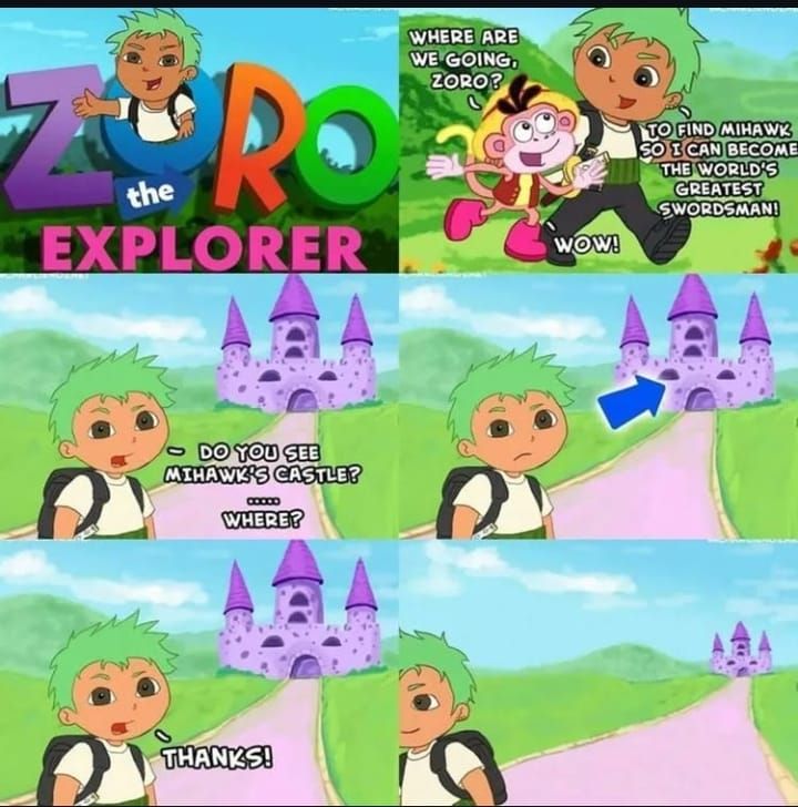 Might explain why they havent found the One Piece yet