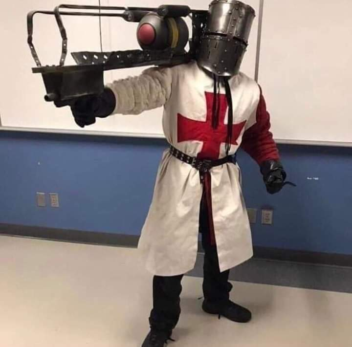 Parry THIS you heretic