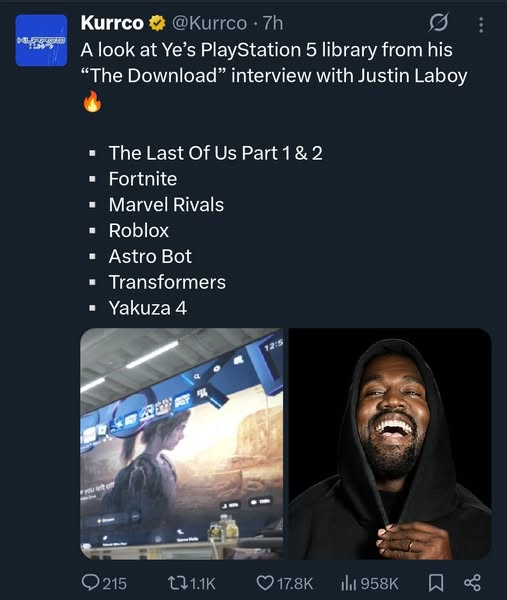 kanye posting is now yakuza posting