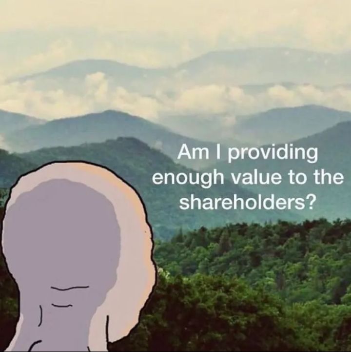 Shareholders are not real