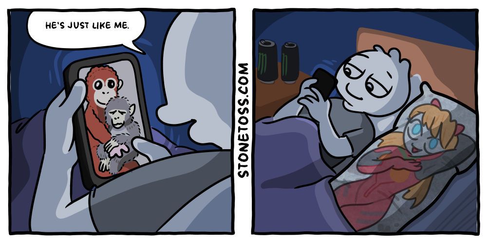 Apparently this monkey is a big thing currently?