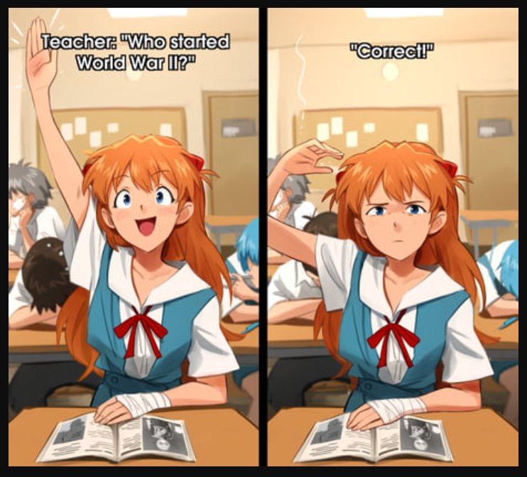 She wanted to say Poland.