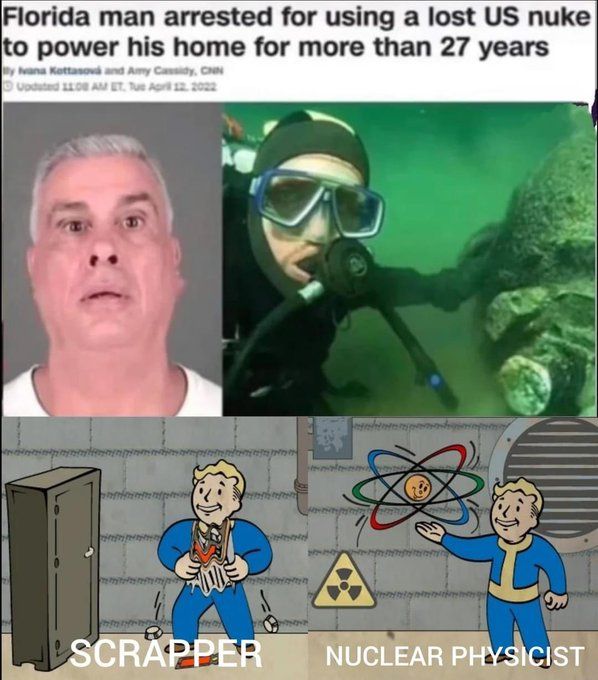 The Florida man has many abilities some consider to be unnatural