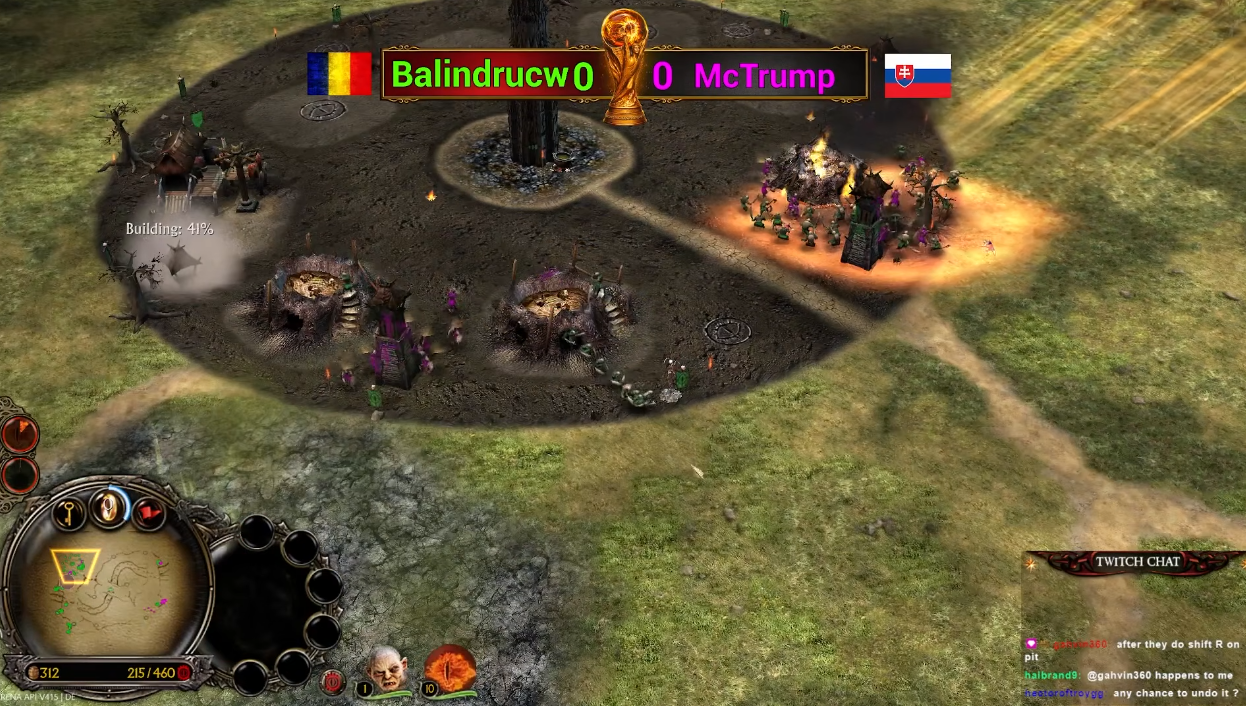 McTrump playing the World Championship of this banger