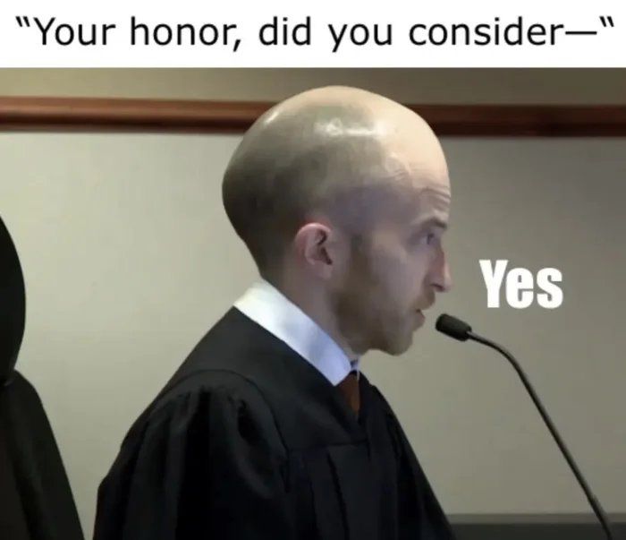 He already knows every possible title as well...