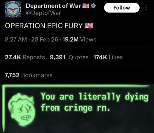 Not nearly as bad as that NATO tweet