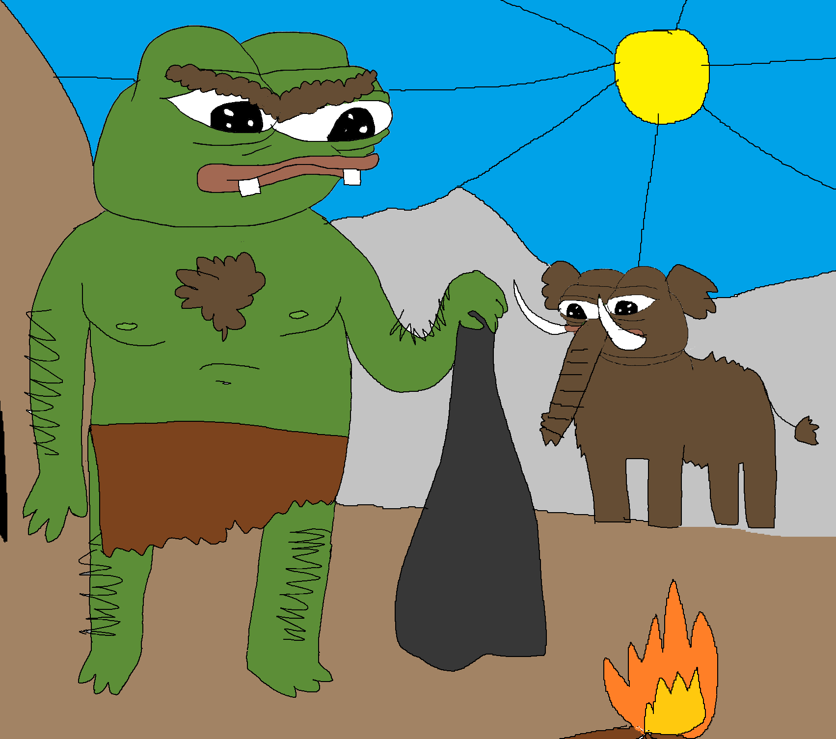 Pepe/apu a day REDUX- 58 unga bunga (1068)