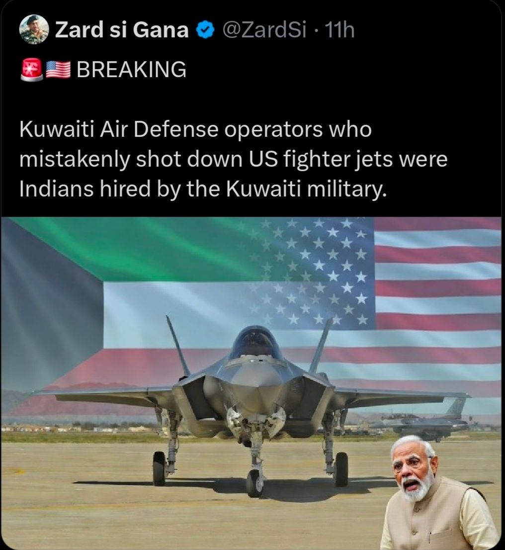 “Saars, please doing the needful and firing the vagene countermeasures”