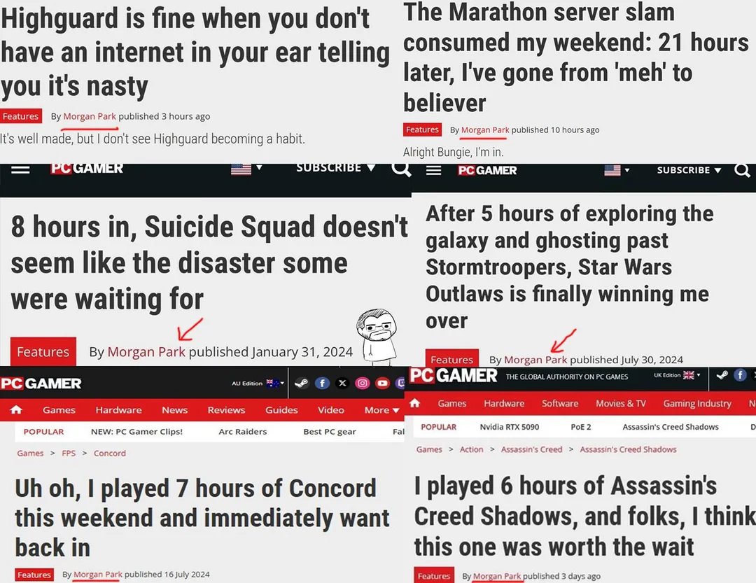 least disingenuous journo