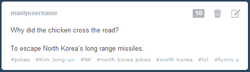 North Korea jokes