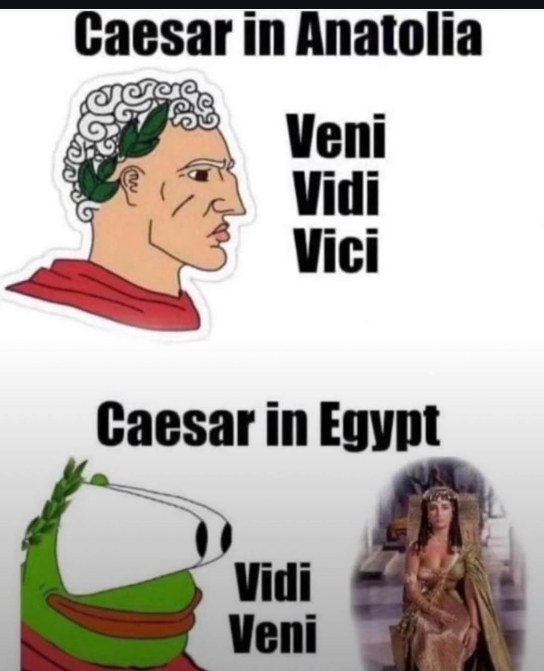 Cries because he's old*