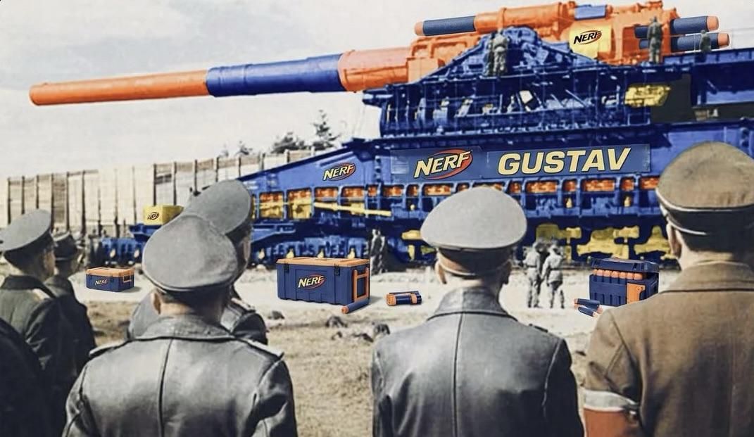 It's Nerf, or nothing