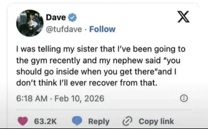 That's what you get fatso