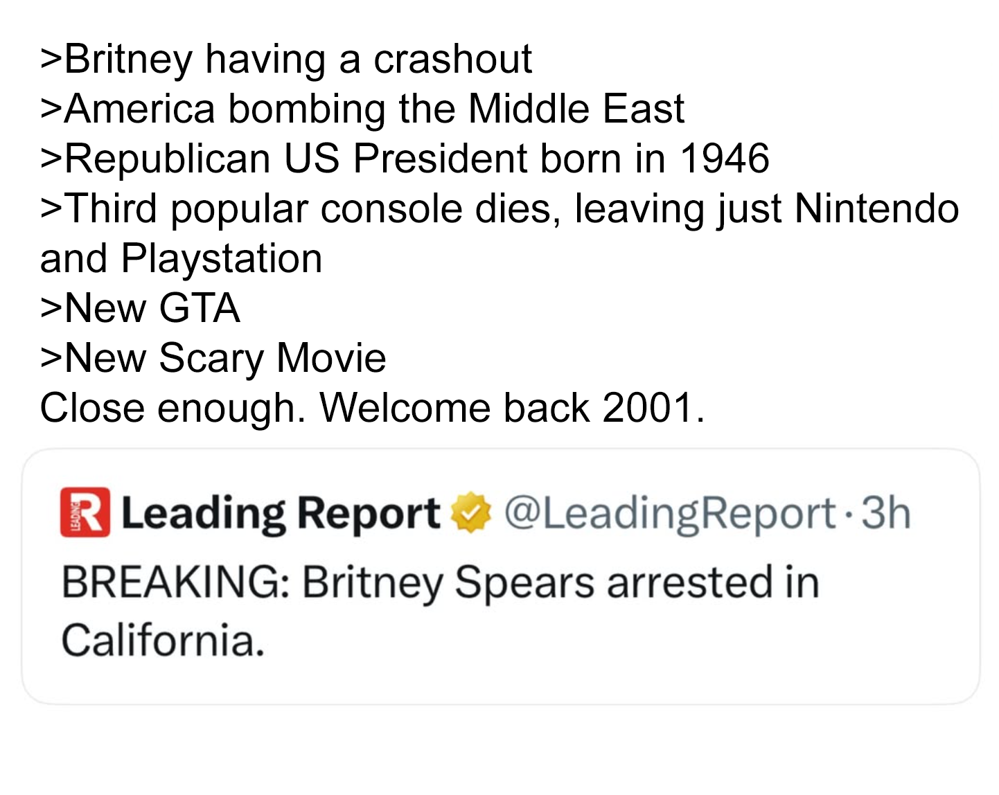 What's next, a new 9/11?