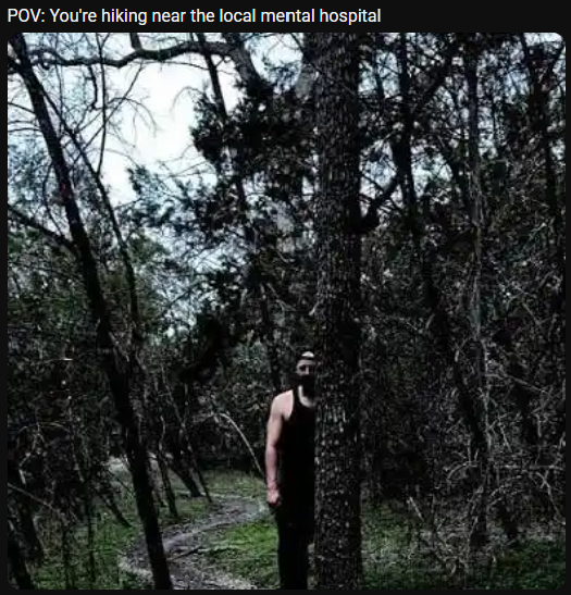 "I'm not mentally ill, I just have an eye that sees demons"