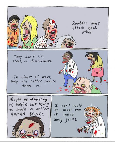 Misunderstood zombies.