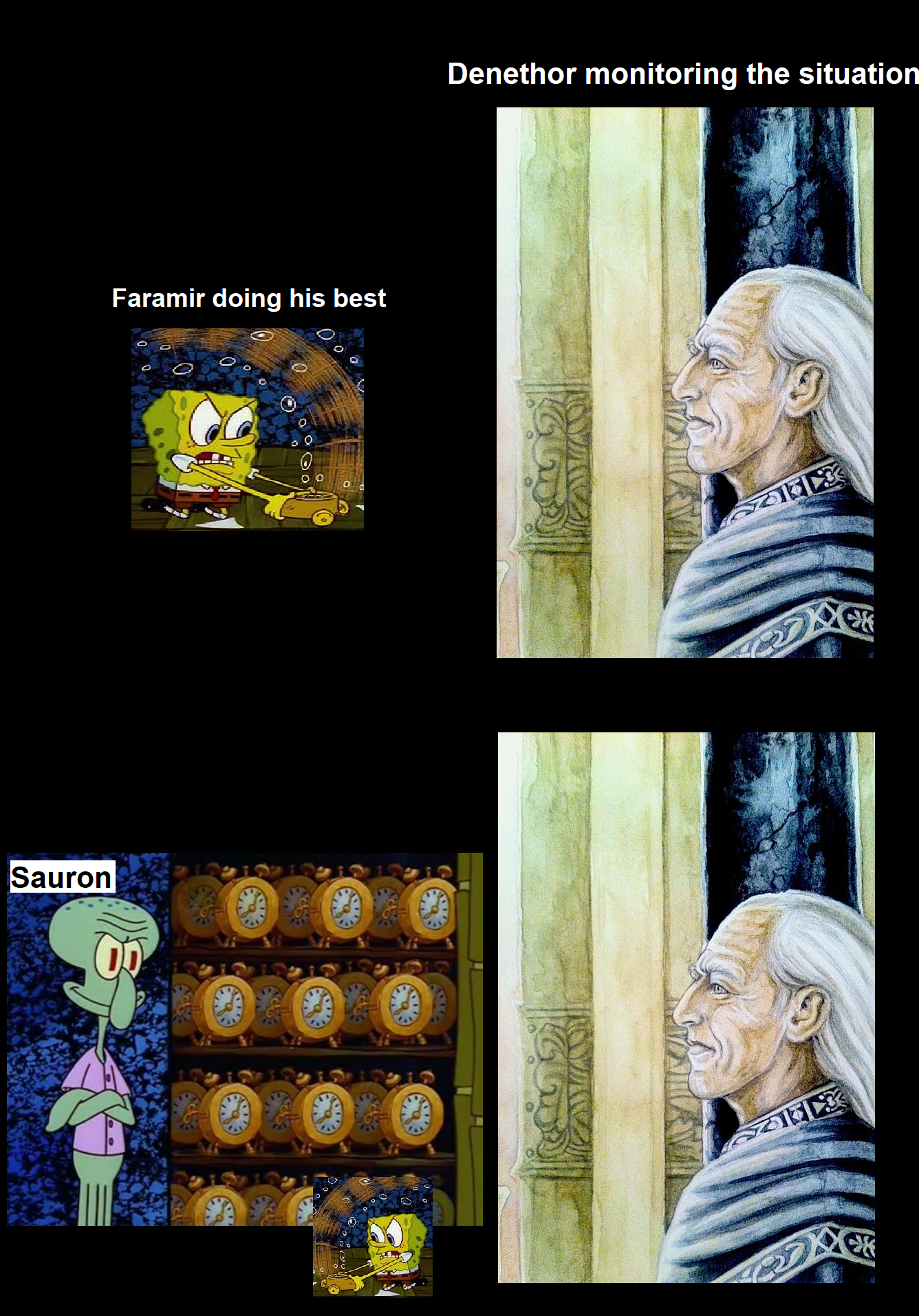 "We're cooked." - Denethor