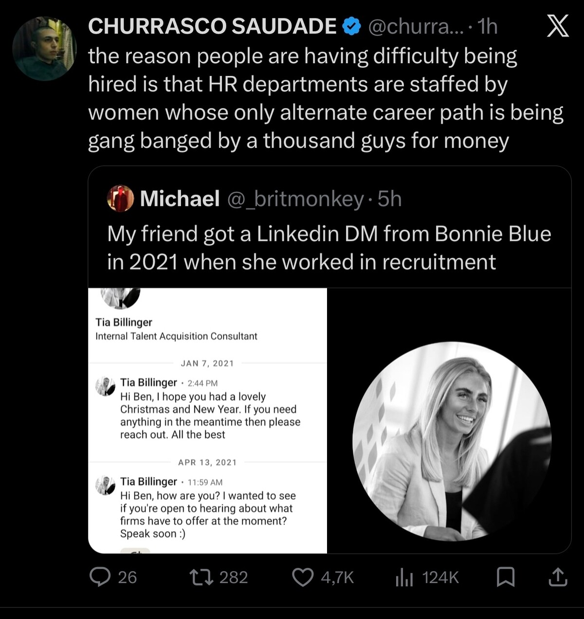 I didn't know she could be even more disgusting