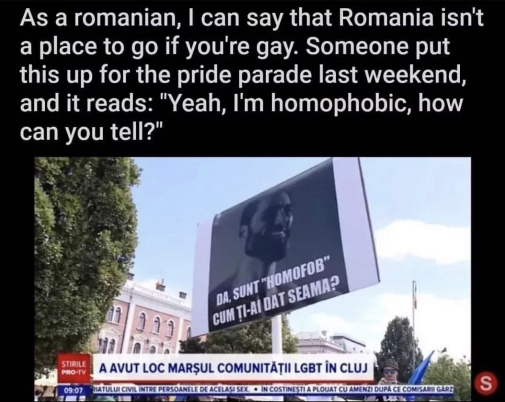 Of course being a romanian, he stole the picture off the internet first