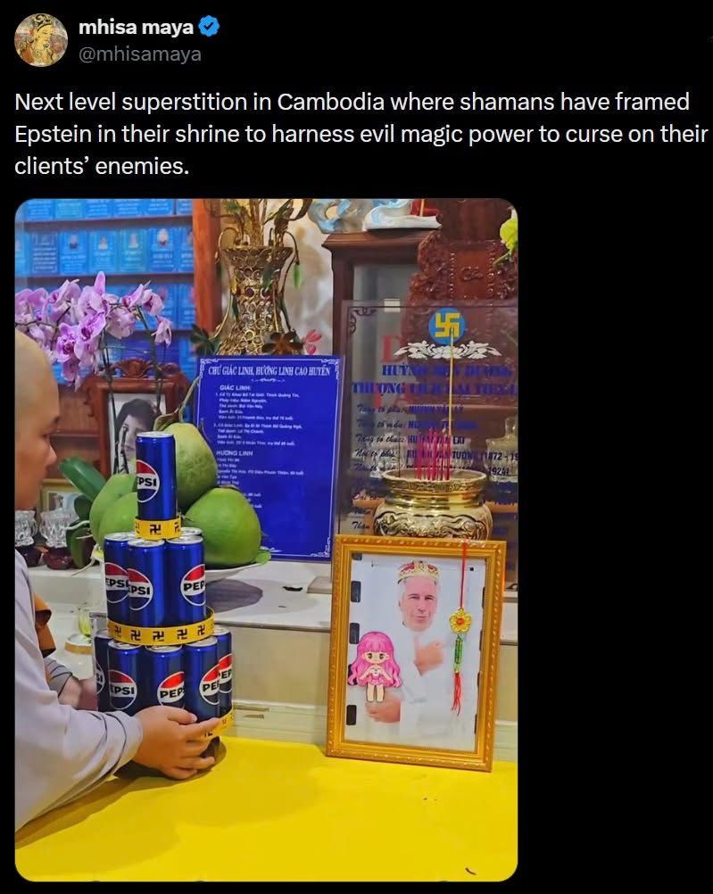 The mystical businessman