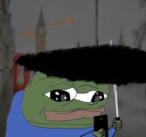 Pepe/apu a day REDUX- 76 Brit bong (1086)